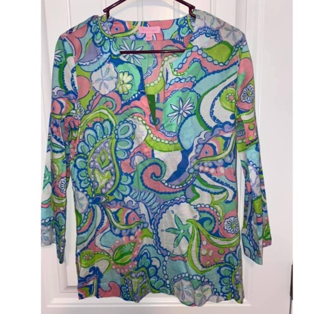 Lilly Pulitzer Amelia Island Tunic Size Small